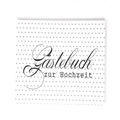 Wedding Guest Book with Questions