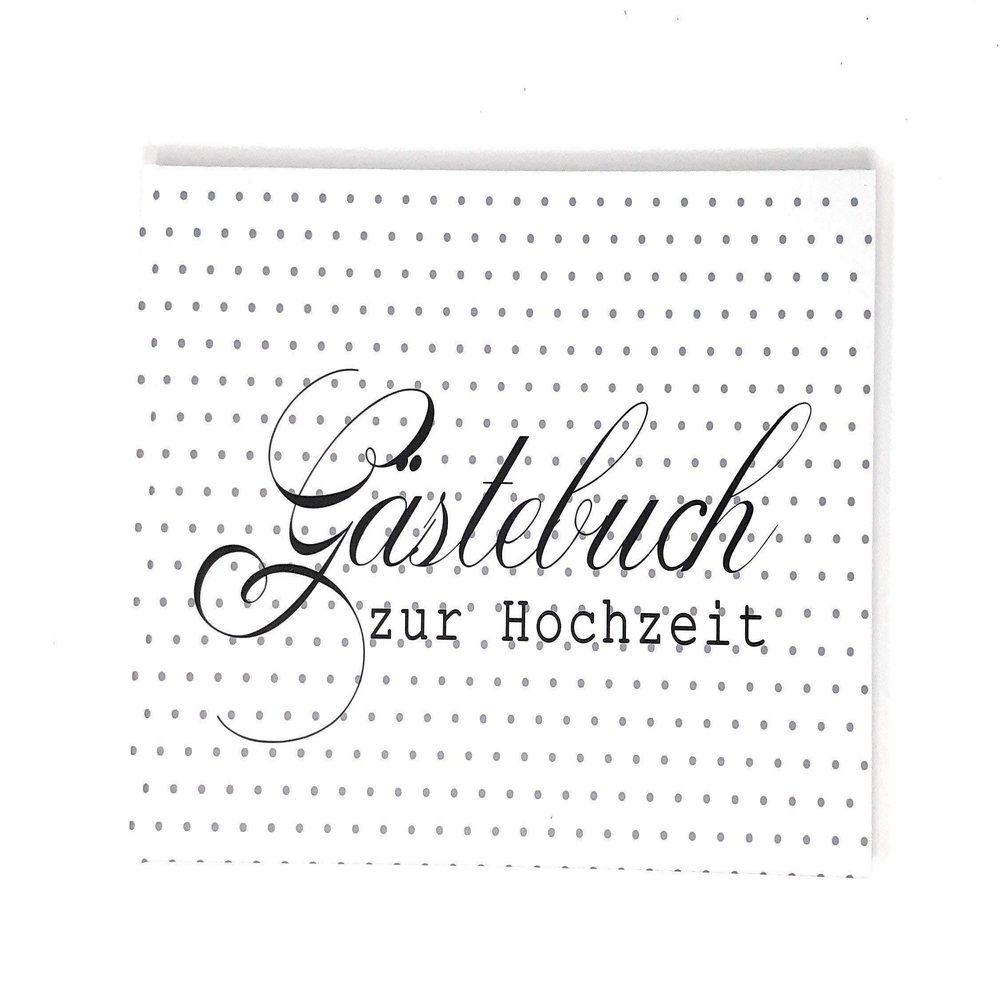 Wedding Guest Book with Questions