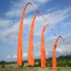 Original Bali Flag 4 m Without Pole | Dark Orange Garden Flag | Yoga & Spa Decor view 2