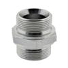Hydraulic Double Male Adapter, G 1/2" to G 1/2", Stainless Steel view 4