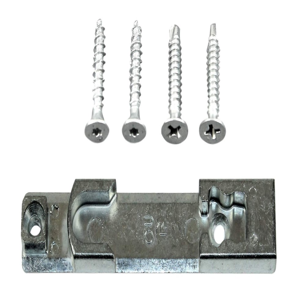 GU Strike Plate 9-33942 / 9.33942 with SN-TEC Mounting Hardware