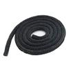 Round Stove and Fireplace Door Seal Cord, Heat-Resistant, 16 mm, 2 m, Dark Gray/Anthracite view 2