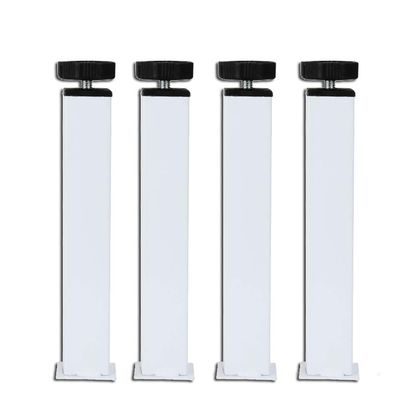 ZYFA Adjustable Furniture Legs, 4-Pack with Screws