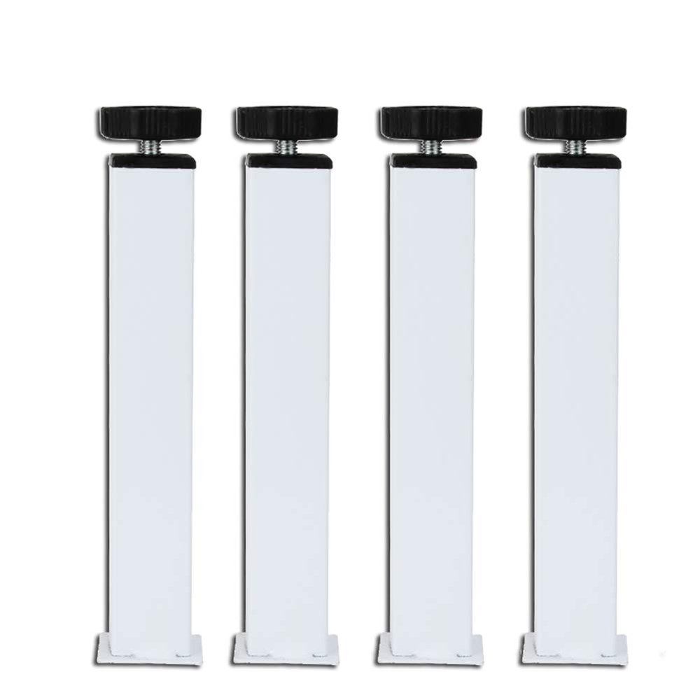 ZYFA Adjustable Furniture Legs, 4-Pack with Screws