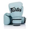 Fairtex Boxing Gloves, Genuine Leather, Pastel Blue, 16 oz view 1