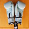 Fairtex Boxing Gloves, Genuine Leather, Pastel Blue, 16 oz view 2