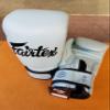Fairtex Boxing Gloves, Genuine Leather, Pastel Blue, 16 oz view 4