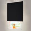 Blackout Roller Blind, Chain-Operated, 20 x 50 cm, Black view 1