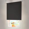 HH Sun Protection Vario Blackout Roller Shade, 105 x 140 cm, Dark Gray view 1