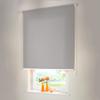 Sun Protection-HH Side-Chain Blackout Roller, 140 x 110 cm, Gray, Light-Blocking, with Universal Brackets view 1