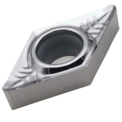 Maifix 10-Piece DCGT070202-AL ZK01 Carbide Inserts for Aluminum and Copper CNC Turning
