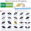 Maifix 10-Piece DCGT070202-AL ZK01 Carbide Inserts for Aluminum and Copper CNC Turning view 4
