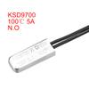 Sourcing Map 2-Pack KSD9700 100°C Normally Open Bimetal Thermostat Switch, 250V 5A view 2