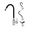 Rousseau Sanaire 4060589 KBEN Chrome/Black Mixer Faucet view 1
