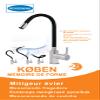 Rousseau Sanaire 4060589 KBEN Chrome/Black Mixer Faucet view 4