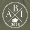 Drawstring Backpack – 2025 Graduation – Abi 2026 Hipster X – One Size – Olive Green view 2