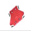 GPM ARRMA KRATON/OUTCAST/NOTORIOUS/SENTON 6S BLX Aluminum Rear Chassis Protection Plate, 1-Piece Set, Red view 1