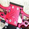 GPM ARRMA KRATON/OUTCAST/NOTORIOUS/SENTON 6S BLX Aluminum Rear Chassis Protection Plate, 1-Piece Set, Red view 3