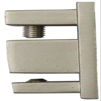 Stylelex Tetra Stainless Steel-Look End Cap for 34 x 14 mm Profile, 1 Piece