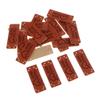 B Baosity 20-Piece PU Leather Labels, Sew-On Patches - 003 view 2