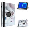 Tablet Case Compatible with Alcatel 3T 10, 360° Rotating, 10.0-Inch view 1
