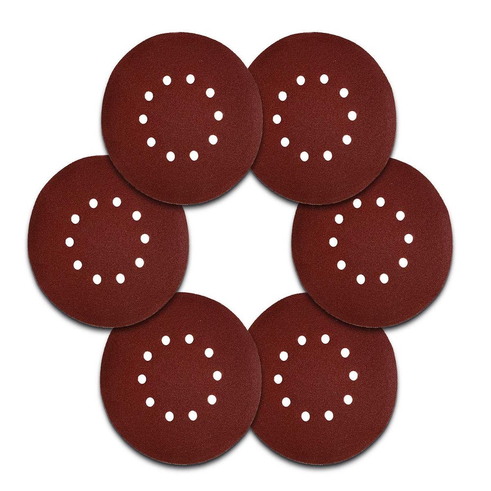 75 Sanding Discs, P80, Hook-and-Loop, 225 mm, 10-Hole