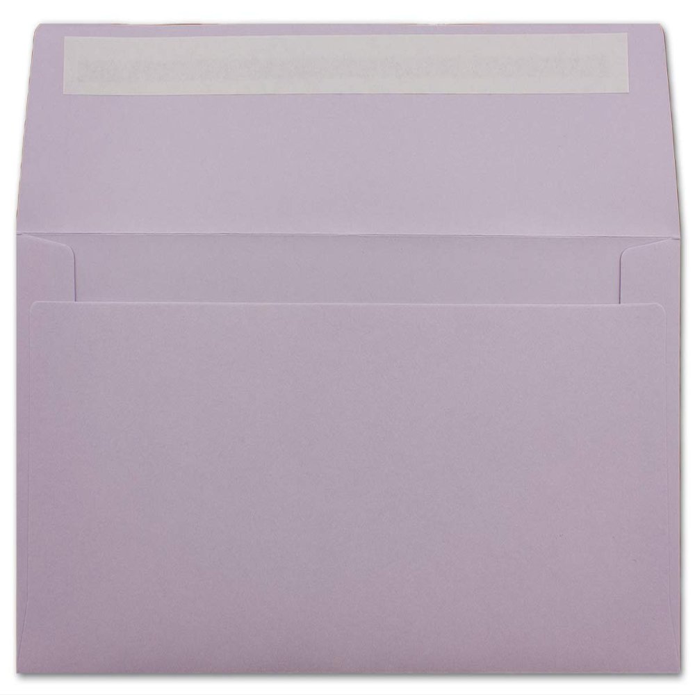 150 DIN Lang Lilac Envelopes, 11 x 22 cm, 120 gsm, Self-Adhesive