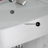 Swiss Madison Well Made Forever Plaisir SM-WS312 Wall-Mount Sink, Glossy White view 2