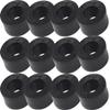 Black Nylon Plastic Spacers, 12-Pack (M8/8 mm, 20 mm) view 1