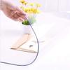 NECAUX Clear PVC Vinyl Table Cover, 1.5 mm Thick, 91.4 x 274.4 cm view 3