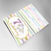 Junaversum 6 Unicorn Rainbow Invitations for a Girl's 7th Birthday view 3