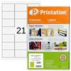 525 Printable Self-Adhesive Labels (63.5 x 38.1 mm) – Printation view 1
