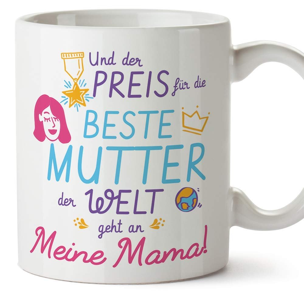Mugffins “World’s Best Mom” Mug, Model 3