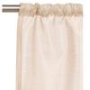 SIMPVALE Cotton/Linen Floral Curtain, Beige, Width 90 cm/Height 30 cm view 2
