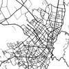 Bogota City Map, Nordic Style, Black and White, A3 Poster with Black Frame, Printed on 250 gsm Paper, Wall Art for Living Room and Bedroom view 2