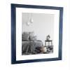 myposterframe Special Picture Frame 43 x 85 cm, Juno, Wiped Light Blue, White Backing, 1 mm Clear Acrylic Glazing view 1