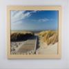 myposterframe Juno Picture Frame, 77 x 94 cm (Image Size 94 x 77 cm), Maple Decor, White Backing, 1 mm Clear Acrylic Glazing view 2