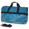 FANTAZIO Fancy City Night Sport Duffle Bag with Adjustable Strap view 1