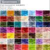 Panne Velvet Fabric by the Meter for Décor, Crafts and Clothing, 0.5 m, 147 cm Wide, Velvet-Like Surface (Neon Yellow) view 2