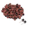 100-Piece 12 mm Sanding Flap Wheel Set with Mandrels view 4