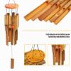 MUMTOP Bamboo Wind Chime, Outdoor Wooden Wind Chime with an Amazing Deep Tone for Garden, Patio, Home, or Outdoor Decor view 2
