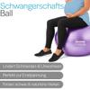 Core Balance Birthing Ball with Pump, Purple, 65 cm view 3