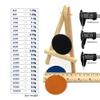 TOOLSTAR Sanding Disc Pads, 1500 Grit, 75 mm, Wet and Dry, Hook-and-Loop, 10-Piece Set view 3