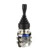 Sourcing Map 4-Position Joystick Switch, 4 NO Latching Type, 150/250/600 V, 30 mm Panel Mount, HKA1-41Y04 view 1