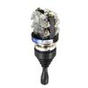 Sourcing Map 4-Position Joystick Switch, 4 NO Latching Type, 150/250/600 V, 30 mm Panel Mount, HKA1-41Y04 view 3