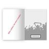 Kartenkaufrausch 2 Stylish Soccer Player DIN A4 Notebooks, Red, Blank, 16 Sheets Each view 3
