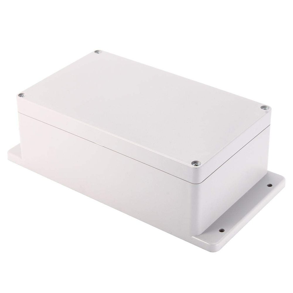 TOOLSTAR Junction Box, 63 x 58 x 35 mm, Waterproof ABS Plastic, Hinged Cover