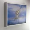 myposterframe Nordica Blank Wood Frame for Canvas, 31 x 68 cm, White-Grained, No Glazing view 4