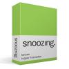 Snoozing - Fitted Sheet - Cotton - 160 x 220 cm - Lime view 1