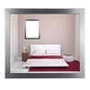 myposterframe Juno Picture Frame, MDF, 33 x 45 cm, Brushed Aluminum Finish, 1 mm Anti-Reflective Acrylic Glass view 2